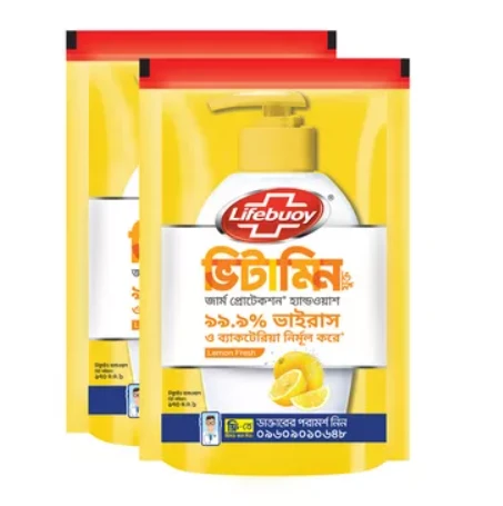 Lifebuoy Hand Wash  Lemon Fresh-2x1 Combo Pack