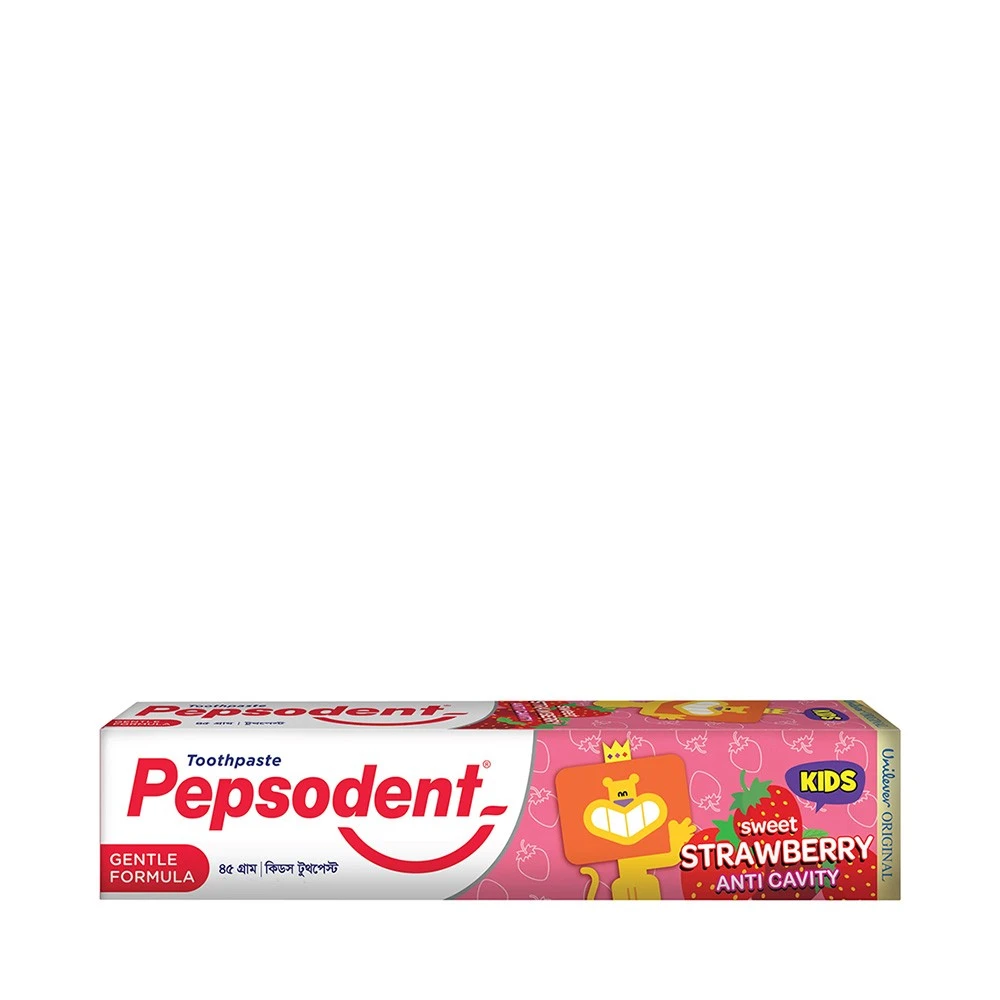 Pepsodent Strawberry Kids Toothpaste 45 gm