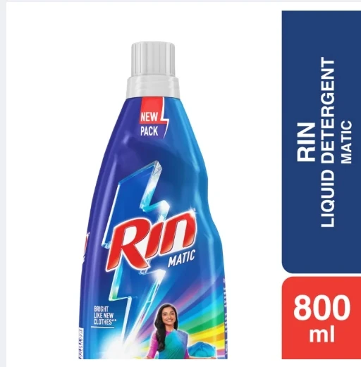 Rin Matic Liquid Detergent 800ml