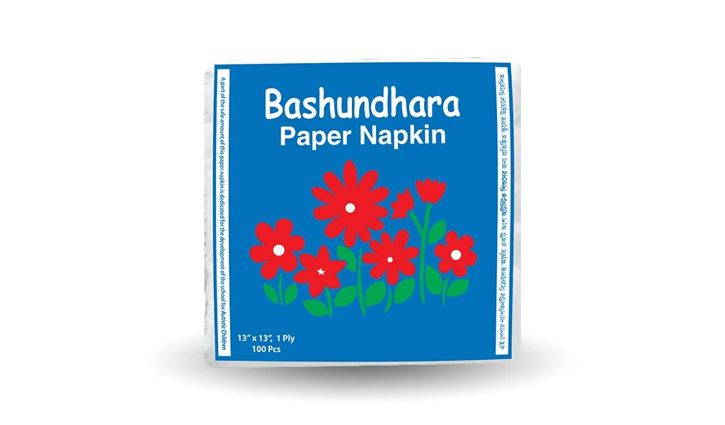 Bashundhara Paper Napkin-100 Pcs