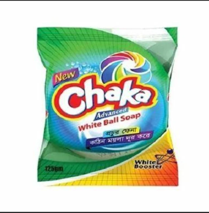 Chaka White Ball Soap-125 gm