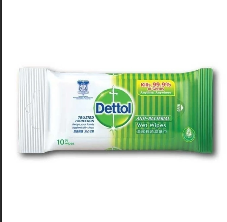 Dettol Wet Wipes 10pcs
