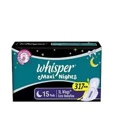 Whisper Maxi  Nights xl+-15pads
