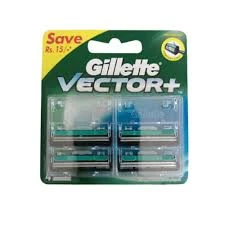 Gillette Vector+ 4 Pcs Blade