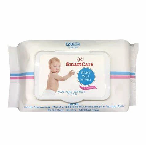 Smart Care Baby Wet Wipes-120 pcs