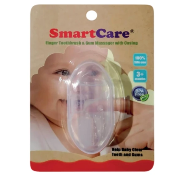 Smart Care Silicon Finger Toothbrush & gum