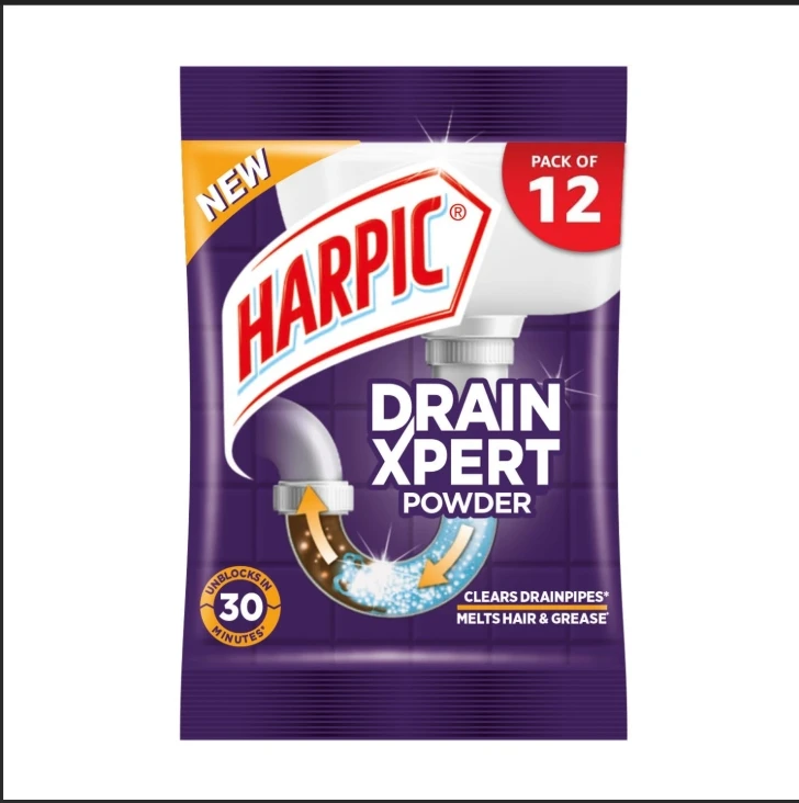 Harpic Drain Xpert Powder 50gm