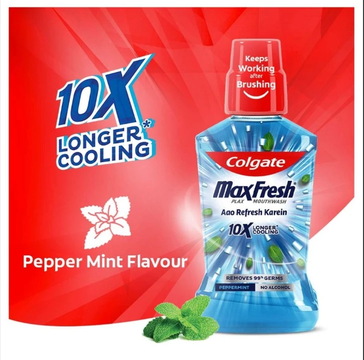 Colgate Max Fresh Mouthwash 250ml