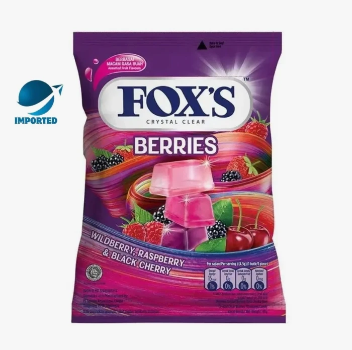Foxs Berries Chocolate 90gm Pack