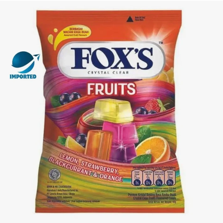 Foxs Fruits Pkt - 90gm