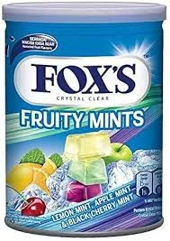 Fox's Candy Fruity Mint -170 Gm Tin