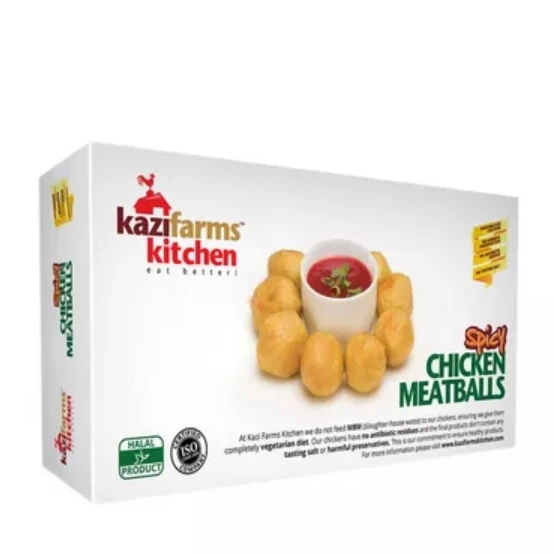 Kazi Farm Chicken Meatball Spicy-250 gm