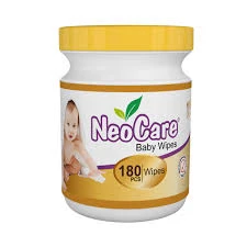 Neocare Baby Wipes Jar-180 pcs