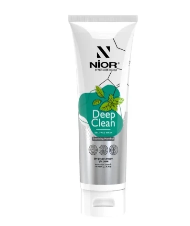 Nior Deep Clean Soothing Menthol Gel Face Wash 100 ml