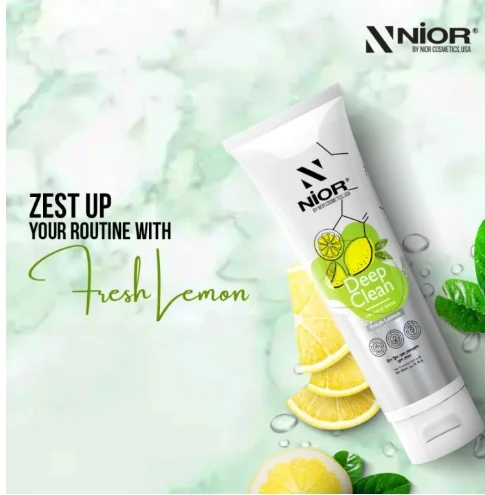 Nior Deep Clean Lemon Gel Facewash 100 ml