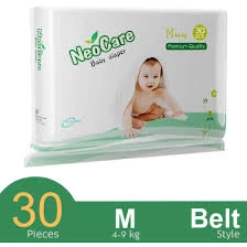 NEOCARE PREMIUM BABY DIAPER MEDIUM-30PCS
