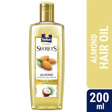 parachute advansed secrets hair oil almond 200ml