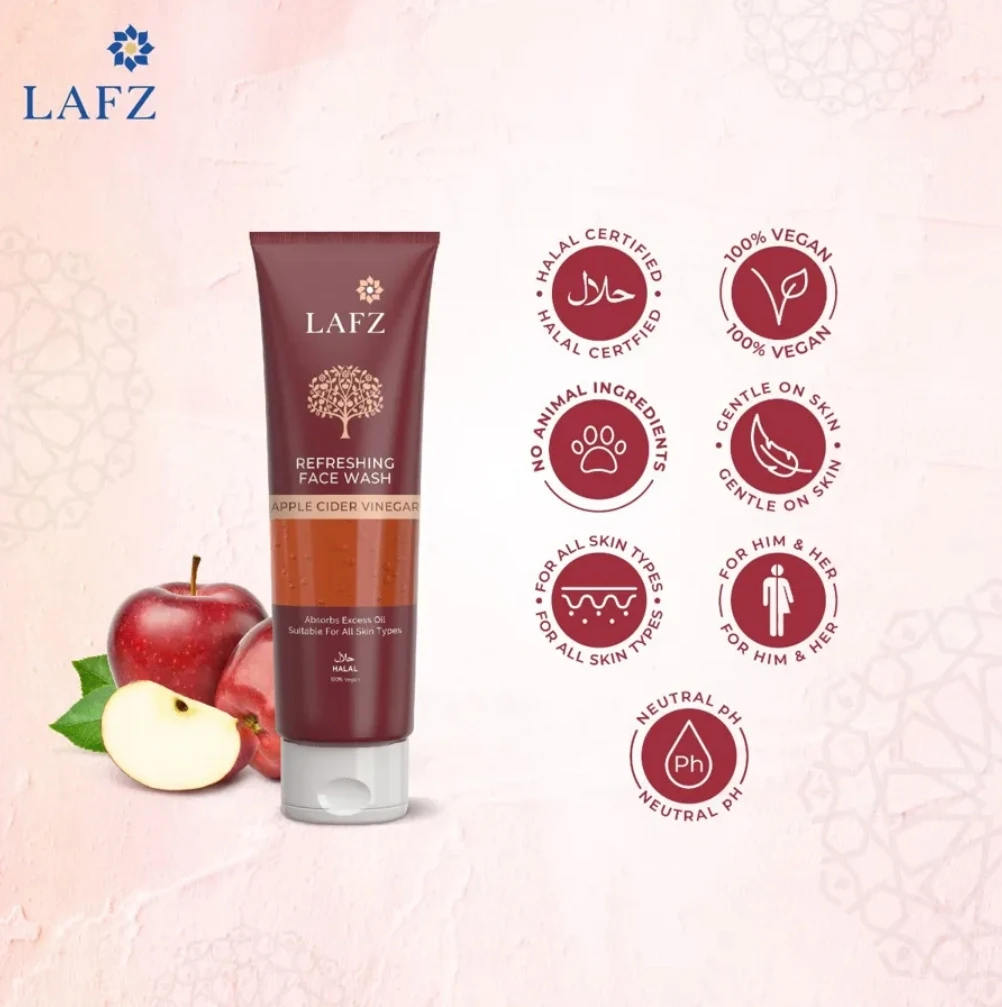 Lafz Apple Cider Vinegar Refreshing Face Wash – 75ml