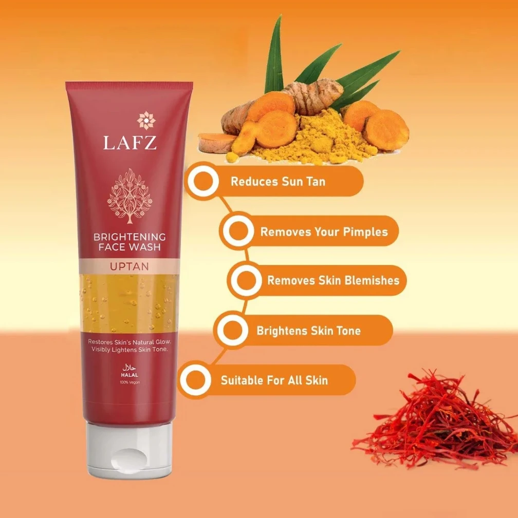 Lafz Uptan Brightening Face Wash – 75ml