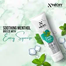 NIOR Deep Clean Gel Face Wash Soothing Menthol 100 ml