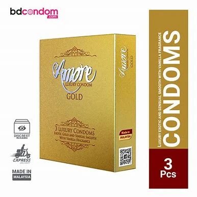 Amore Gold Condom-3pcs pkt