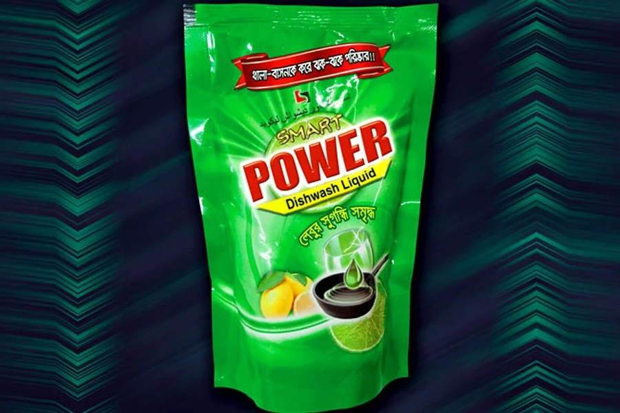 Power Lemon Dish Wash Liquid Pouch-250 ml