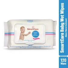 Smart Care Baby Wet Wipes-120 pcs